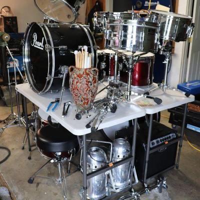 Great selection of drum sets and accessories!