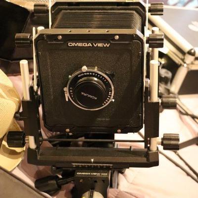 Omega View 45e with a Komura Lens