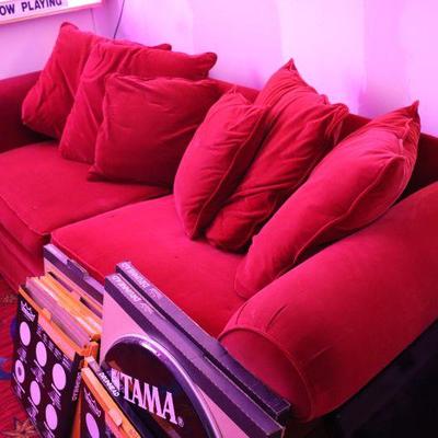 Red Sofa Couch