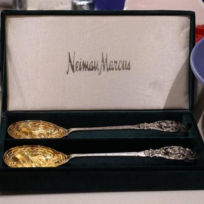 Neiman Marcus vintage serving spoons