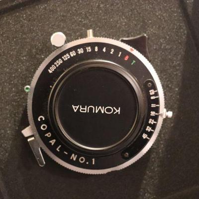 Omega View 45e with a Komura Lens