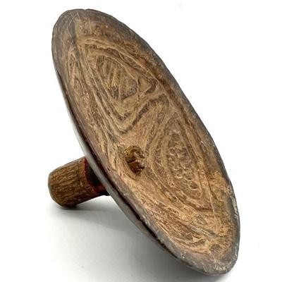 #28 â€¢ Antique Y'alo (Spinning Top) from Abelam Tribe, Sepik River, Papua New Guinea
