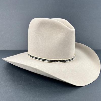 #60 â€¢ Az-Tex 10X Fur Felt Cowboy Hat Size 7-1/4
