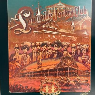 #80 â€¢ Louisville Jockey Club 1992 Kentucky Derby Unframed Poster
