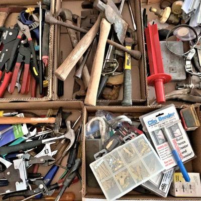 plenty of hand tools