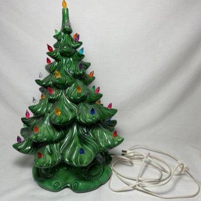Vintage Ceramic Christmas Tree