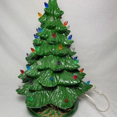 Vintage Ceramic Christmas Tree