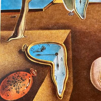 The Persistence of Memory By Salvador Dali Signed and Numbered Lithographs BEAUTIFUL