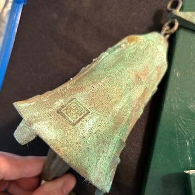 Vintage Paolo Solari Arcosanti Cast Bronze Wind Bell Chime