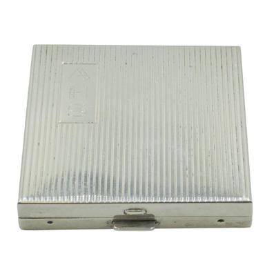 ART DECO STERLING SILVER POWDER COMPACT
