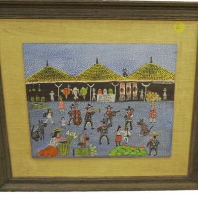 MEXICAN FOLK ART MARIACHI BAND WITH DOGS