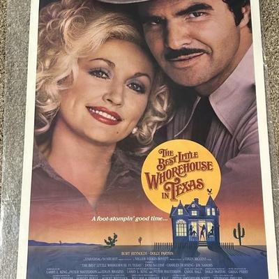 THE BEST LITTLE WHOREHOUSE IN TEXAS, 1982 Movie Poster