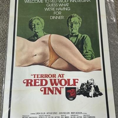 TERROR AT RED ROOF INN, 1972 Comedy-Horror Poster