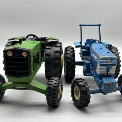 (2) Vintage Toy Tractors, 1- Tonka & 1- Ford