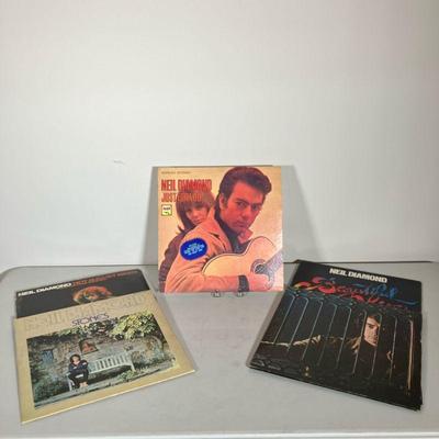 (5PC) NEIL DIAMOND JUST FOR YOU VINYL | (BLPS 317), (PC 33965), (STEREO 93106), (STEREO 73092) & (MCA 2-8000).
