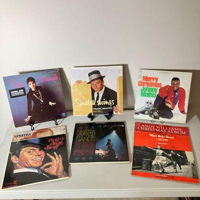 FRANK SINATRA, JOHNNY MATHIS, LIZA MINNELLI VINYL RECORDS | LP Lot: Sinatra at the Sands (2FS 1019), Sinatra A Man and his Music (2FS...