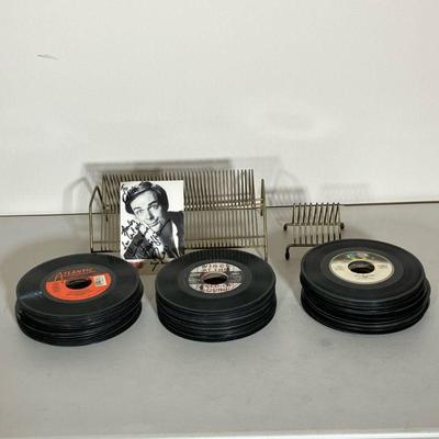LARGE VINTAGE LOT OF ROCK 45 RECORDS | Artists include: Prince, Pointer Sisters, Gordon Lightfoot, Jefferson Starship, Kenny Rogers, KC...