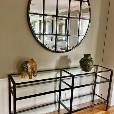 Mirror diameter is 44"
