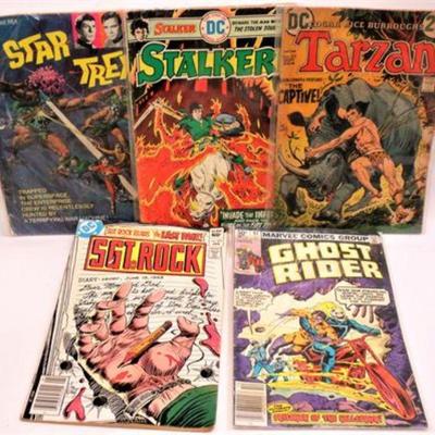 Lot 094   1 Bid(s)
VTG Comic books Star Trek Tarzan etc