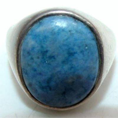 Lot 018   8 Bid(s)
925 sterling Turquoise silver ring