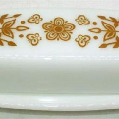 Lot 116   1 Bid(s)
Pyrex covered butter dish Butterfly