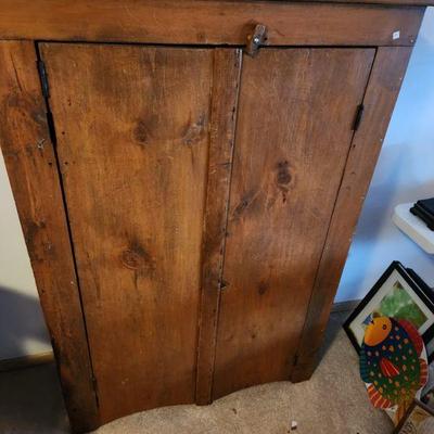 Antique jelly cabinet