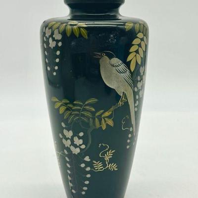 Ewington Handpainted Vase Made In Occupied Japan
