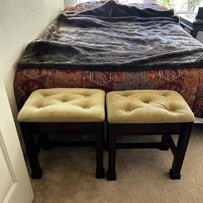 small end benches (Pottery Barn) 