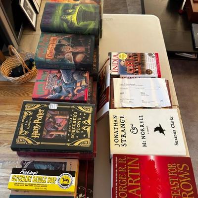 First edition books and 1 signed by Stephen King 