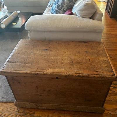 Antique chest 37.5w x 21d x 21.5h 