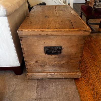 Antique chest 37.5w x 21d x 21.5h 
