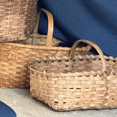 Split oak baskets