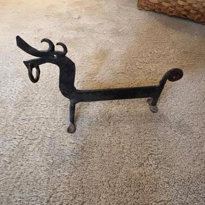 Andiron - sorry, we just have one, but great decoratir piece