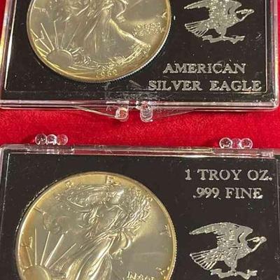 American silver Eagles
