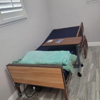 Single size medical assistance bed
