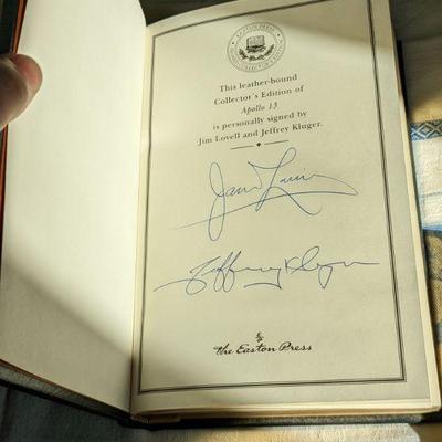 Signed Apollo 13 Book