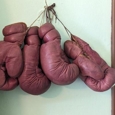 Authentic Vintage boxing gloves