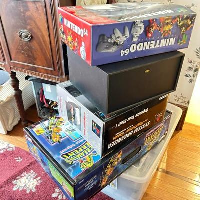 Nintendo, Xbox. Wii, PlayStation, Guitar Hero. Intellevision, Dreamcast - consoles, controllers, accessories and GAMES