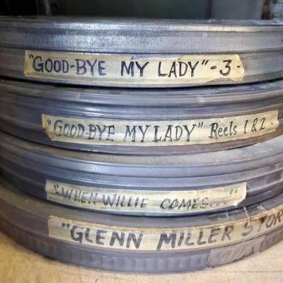 #3026 â€¢ (4) Vintage Film Reels
