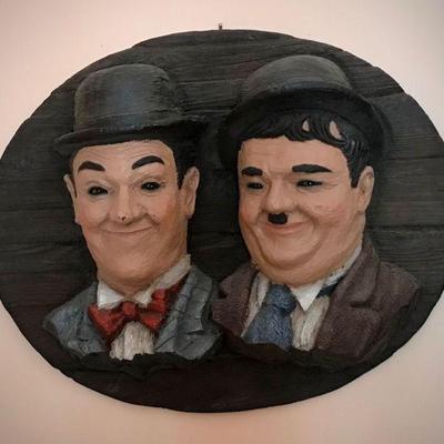 Laurel and Hardy Large Wall Hanging Art