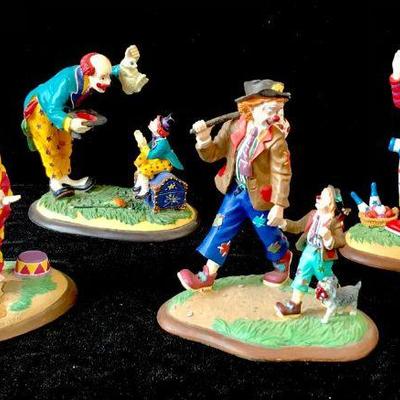 Danbury Mint clown collectibles