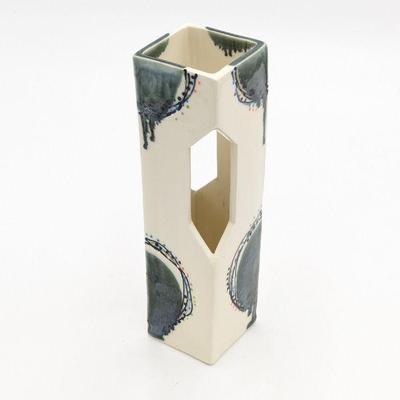 Kyle Osvog Stoneware Cathedral Vase - 2.5 x 2.5 x 9.75h