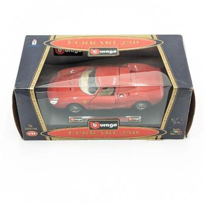 Burago 1/24 Scale Model Die Cast Metal Ferrari 250 Le Mans 1965