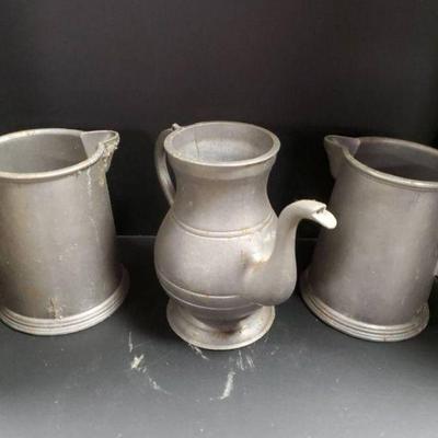 Solid Metal Pitchers