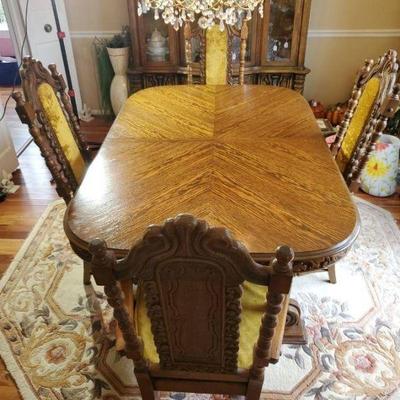 Spanish Style Dining Room Set