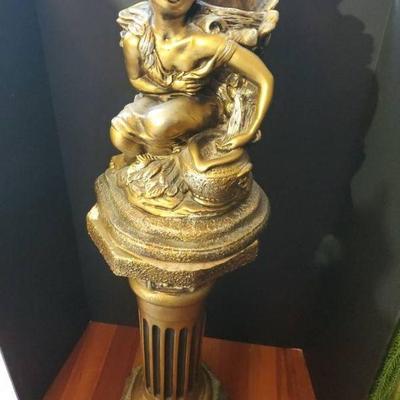 Planter And Pedestal