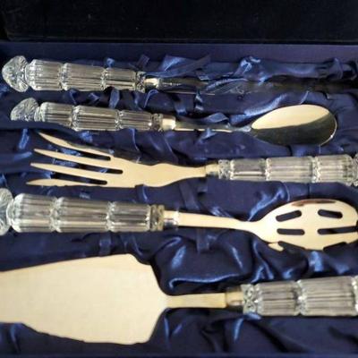 Royal Limited Crystal Stem Serving Set
