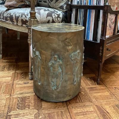 signed Phillip and Kelvin Laverne side table