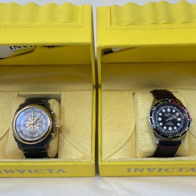 Two Invicta Divers Watches