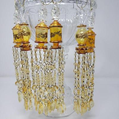 Amber Chandelier Ornaments
